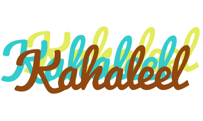 Kahaleel cupcake logo