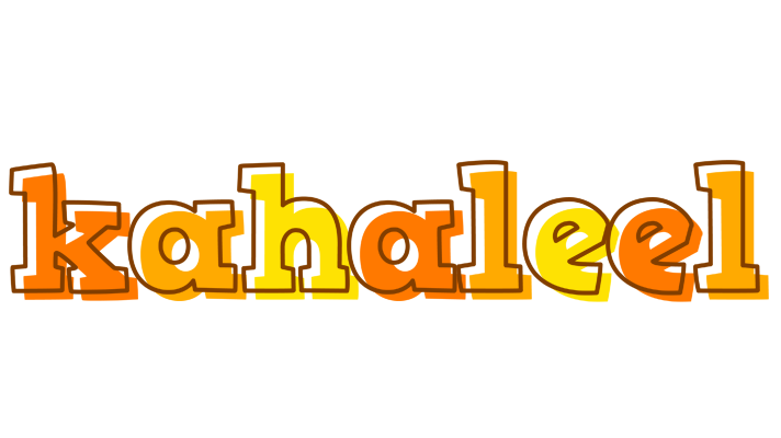 Kahaleel desert logo