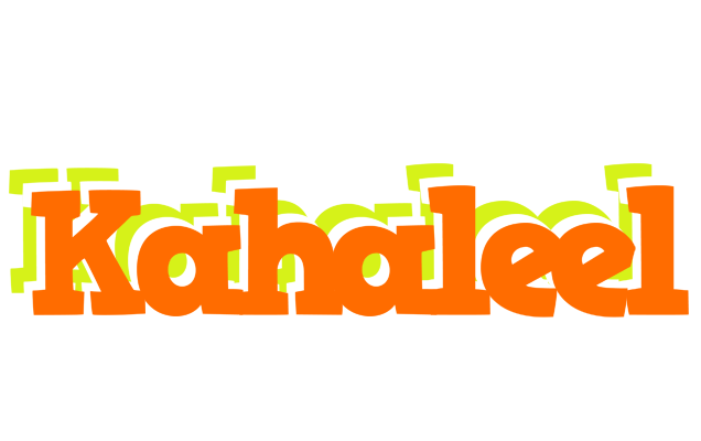 Kahaleel healthy logo