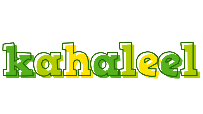 Kahaleel juice logo
