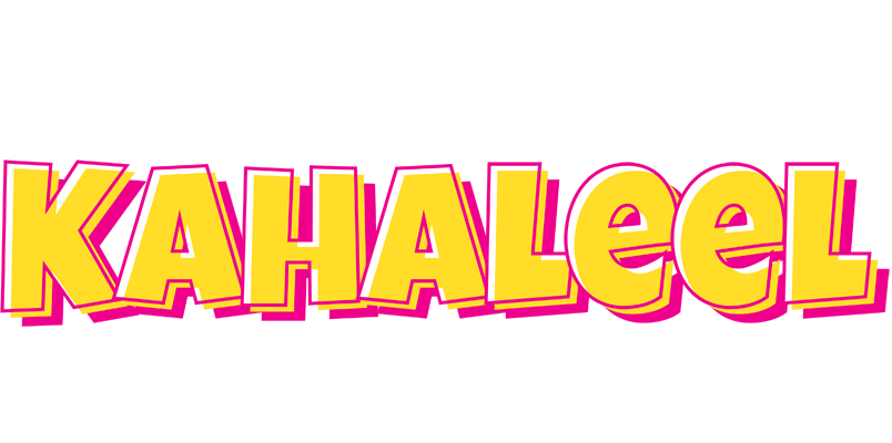 Kahaleel kaboom logo