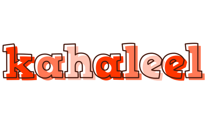 Kahaleel paint logo