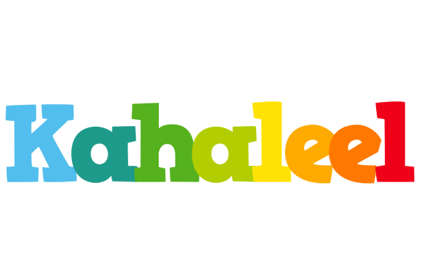 Kahaleel rainbows logo