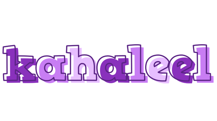 Kahaleel sensual logo