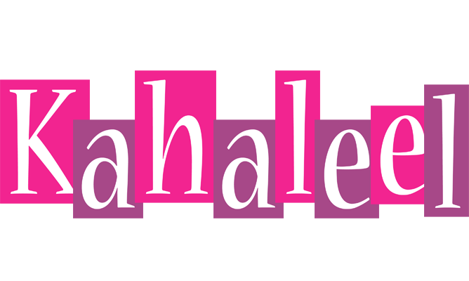 Kahaleel whine logo