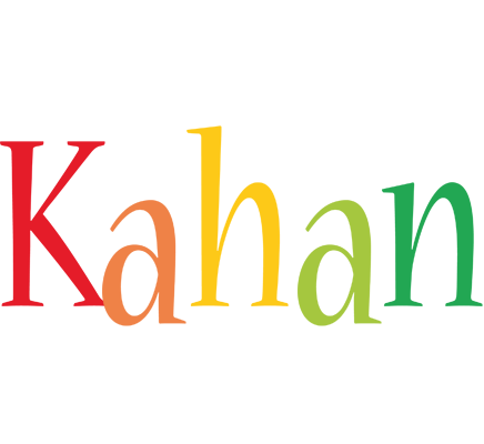 Kahan birthday logo