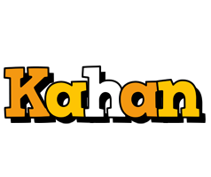 Kahan cartoon logo