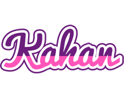 Kahan cheerful logo