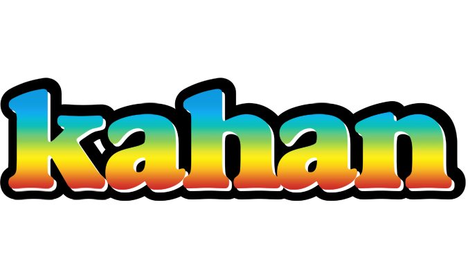 Kahan color logo