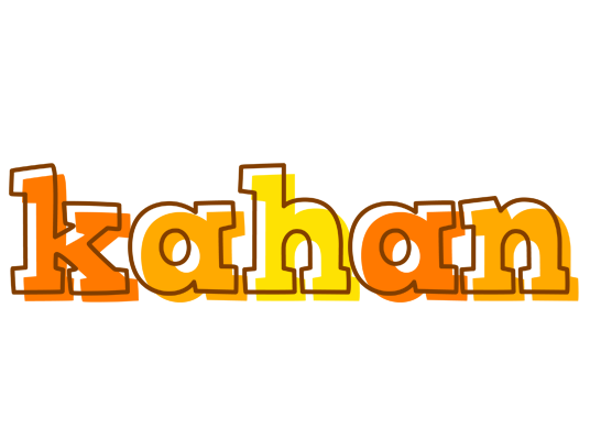 Kahan desert logo