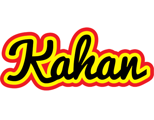 Kahan flaming logo