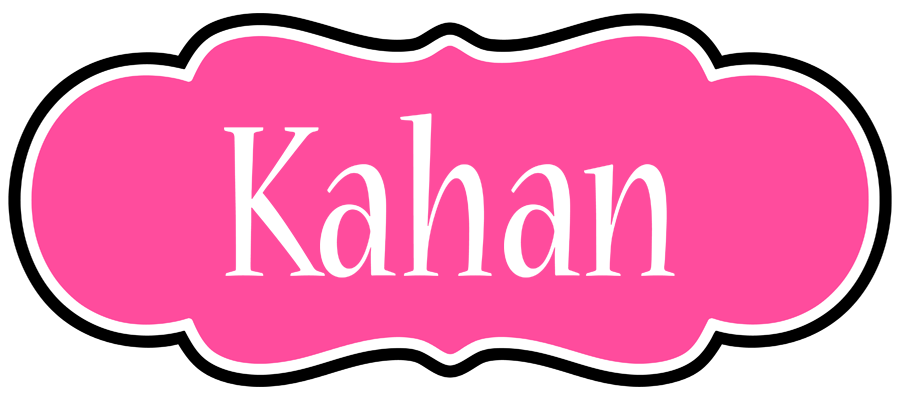Kahan invitation logo