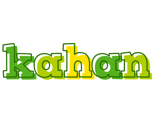 Kahan juice logo