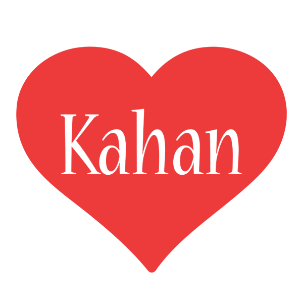 Kahan love logo