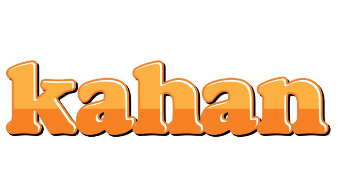 Kahan orange logo