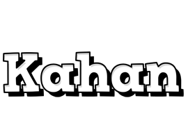 Kahan snowing logo