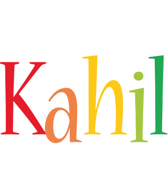 Kahil birthday logo