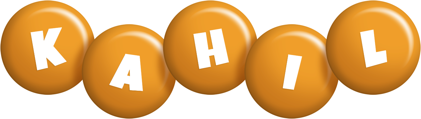 Kahil candy-orange logo