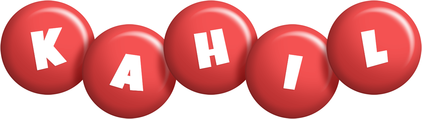 Kahil candy-red logo