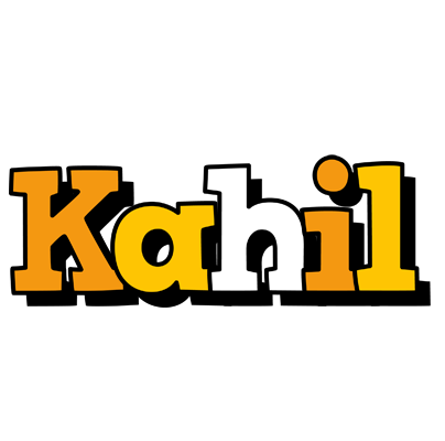 Kahil cartoon logo