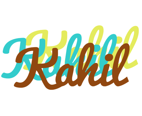 Kahil cupcake logo