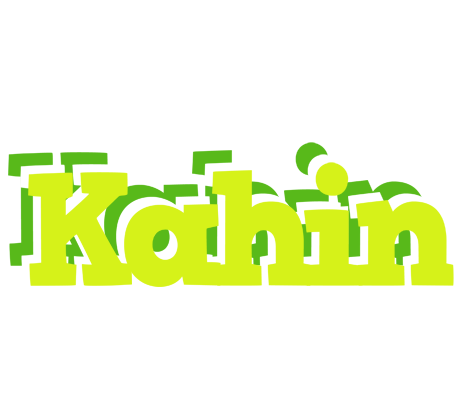 Kahin citrus logo