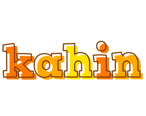 Kahin desert logo