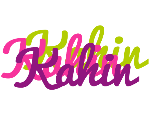 Kahin flowers logo