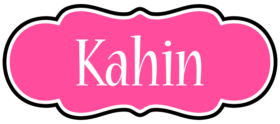 Kahin invitation logo