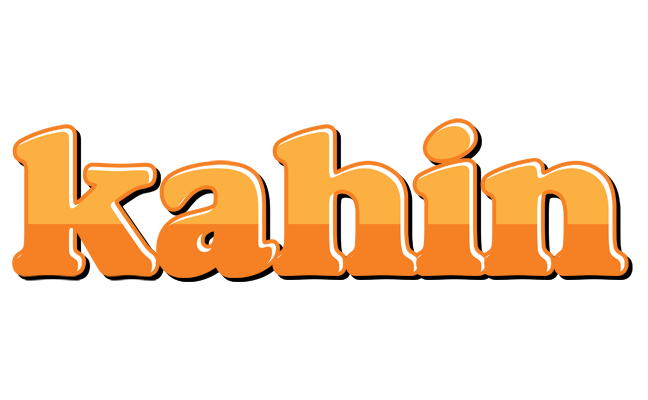Kahin orange logo