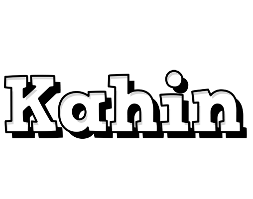 Kahin snowing logo