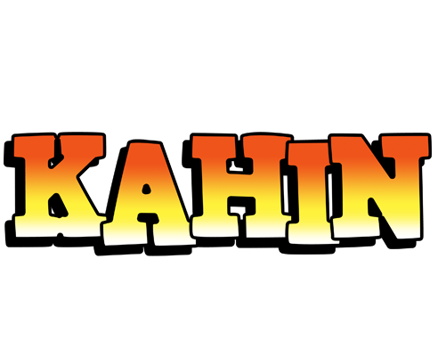 Kahin sunset logo