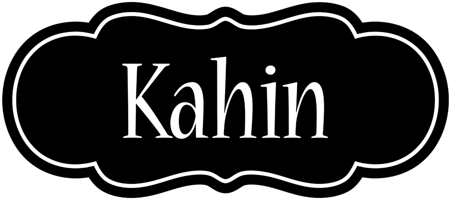Kahin welcome logo