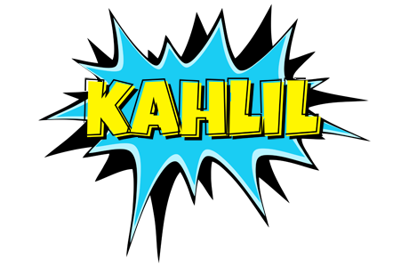 Kahlil amazing logo