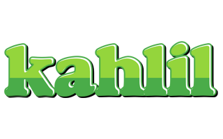 Kahlil apple logo