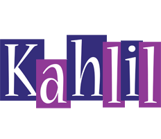 Kahlil autumn logo
