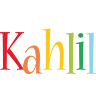 Kahlil birthday logo