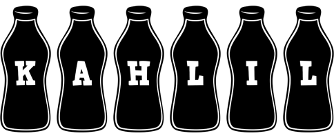 Kahlil bottle logo