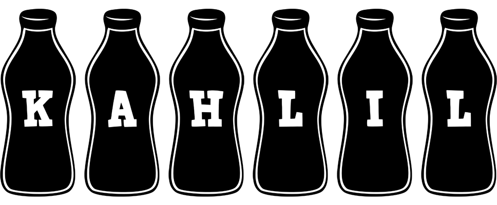 Kahlil bottle logo