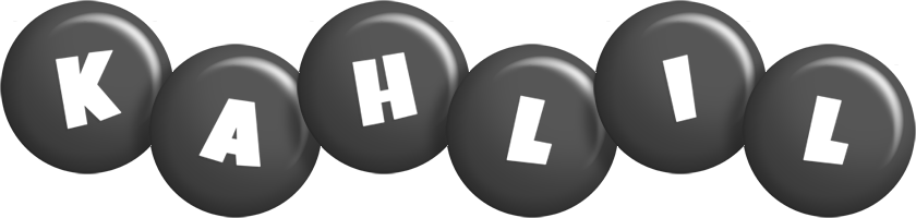 Kahlil candy-black logo