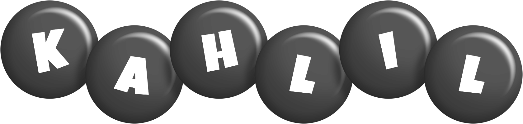 Kahlil candy-black logo