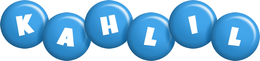Kahlil candy-blue logo
