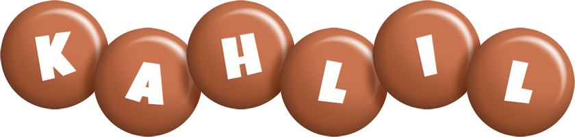 Kahlil candy-brown logo