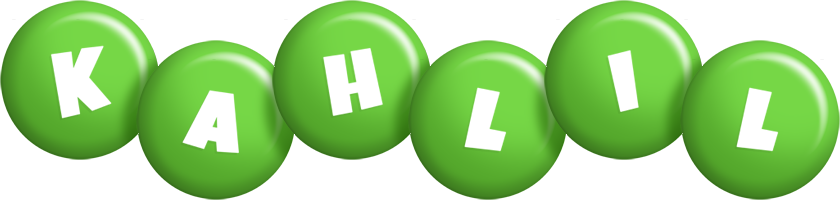 Kahlil candy-green logo