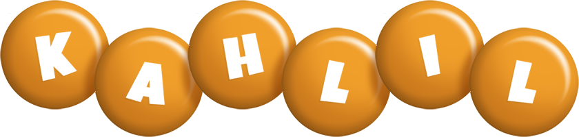 Kahlil candy-orange logo