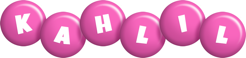 Kahlil candy-pink logo