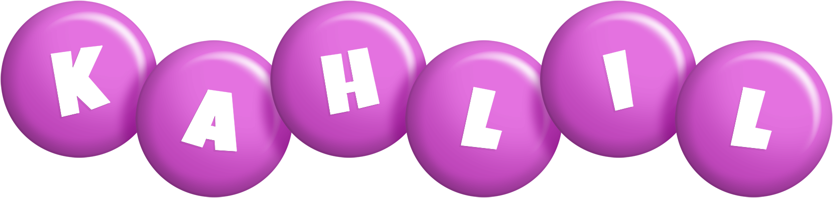 Kahlil candy-purple logo