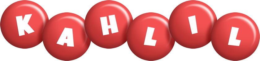Kahlil candy-red logo