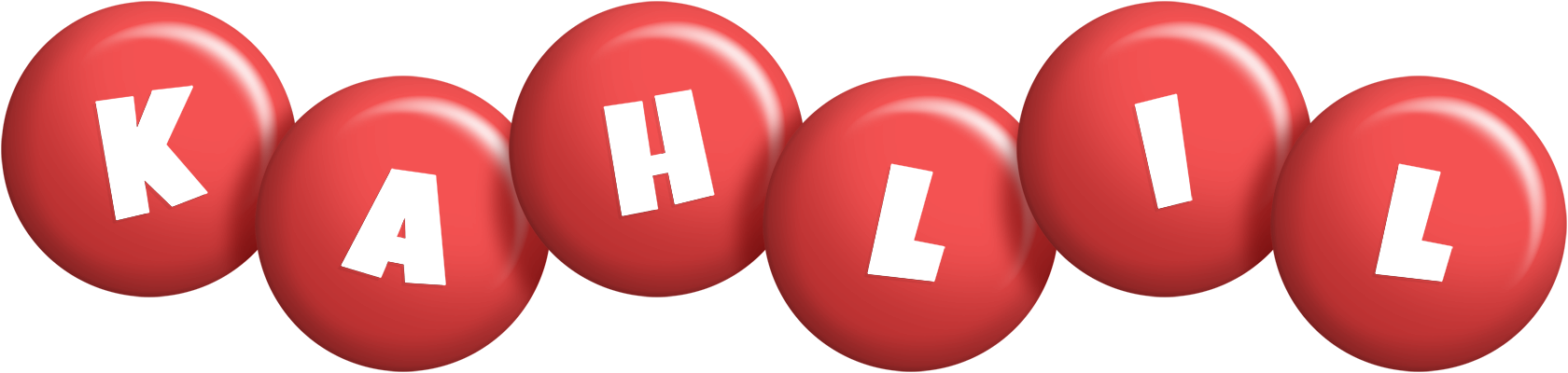 Kahlil candy-red logo
