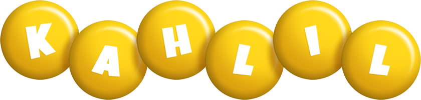 Kahlil candy-yellow logo